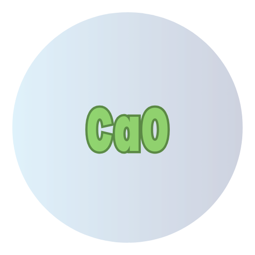 CaO Calcium Oxide