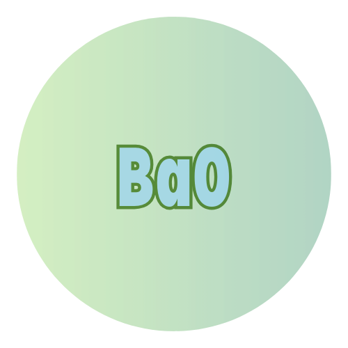 BaO Barium Oxide