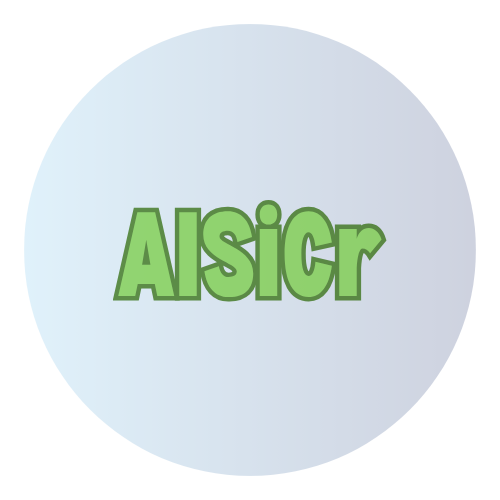 Al-Si-Cr (Aluminium-Silicon-Chromium) sputtering target icon