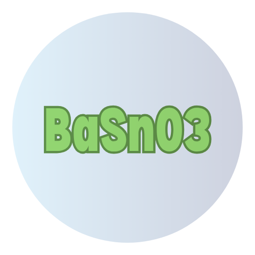 BaSnO3 (Barium Stannate) sputtering target icon