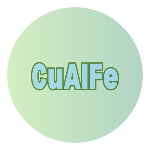 Cu-Al-Fe (Copper-Aluminium-Iron) sputtering target icon