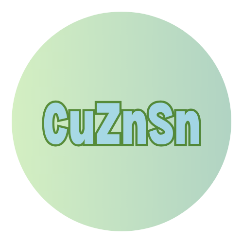 Cu-Zn-Sn (Copper-Zinc-Tin) sputtering target icon