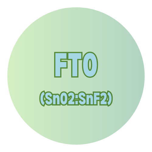 FTO (Fluorine-Doped Tin Oxide) sputtering target icon