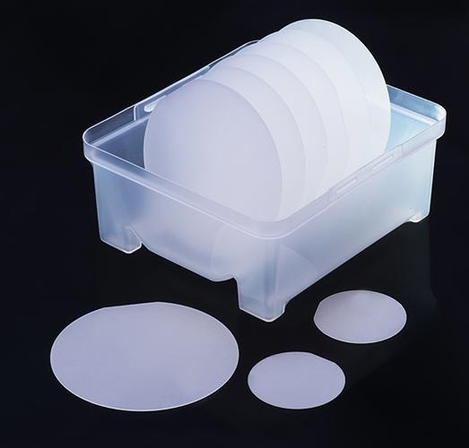 Epitaxial sapphire (Al2O3) wafers, 2 to 12 inch sizes, for MOCVD epitaxial growth of GaN, GaAs, InGaN, AlGaAs, and InGaAs films