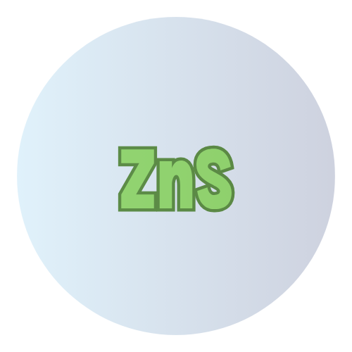 ZnS (Zinc Sulfide) sputtering target icon