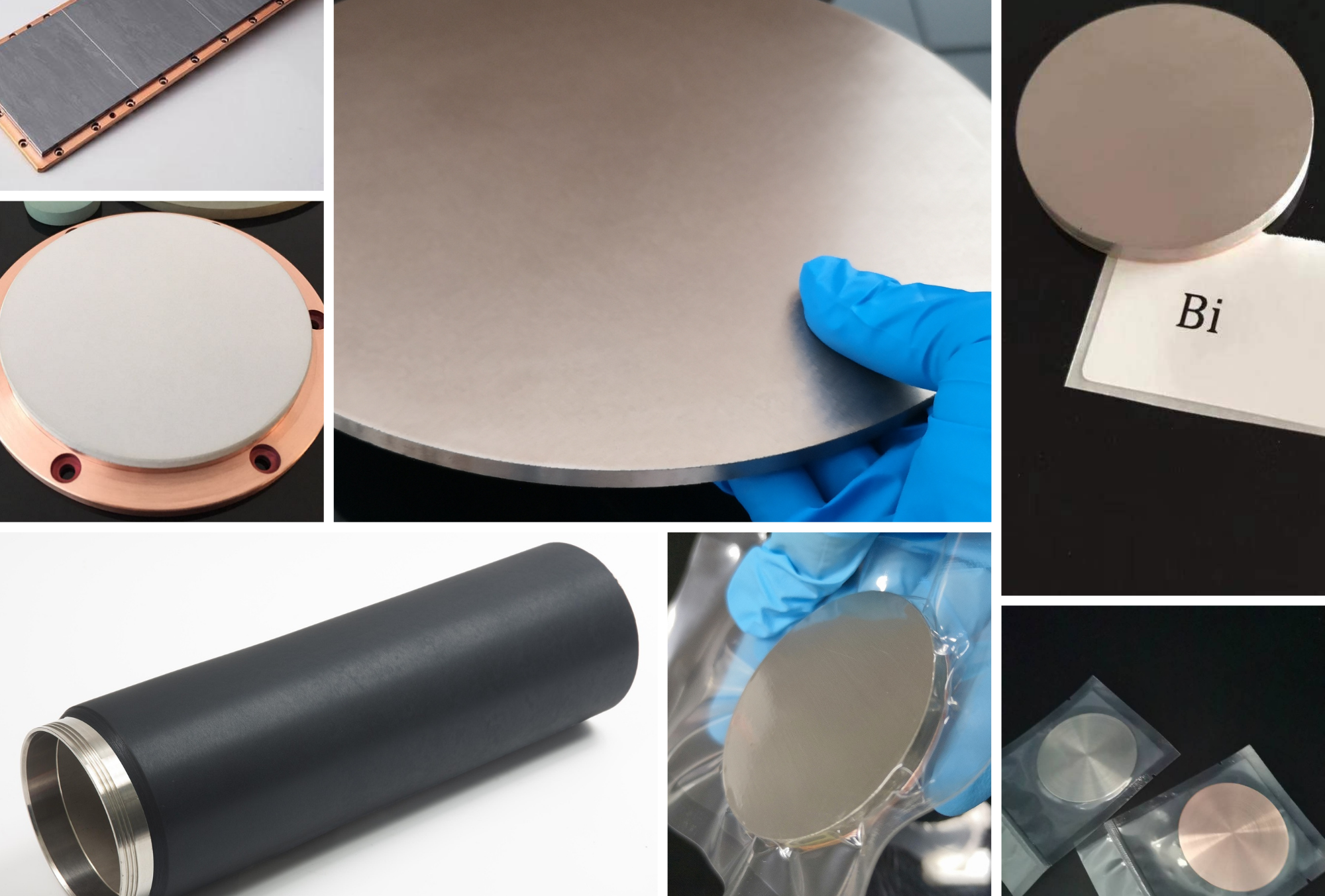 High-purity sputtering targets for thin-film deposition
